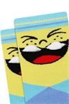 3D SMILING FACE PATTERNED BOYS SOCKET SOCKS