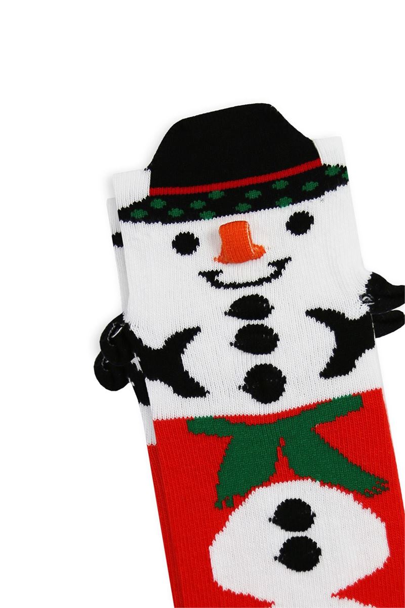 BROSS 3D SNOWMAN BOYS SOCKS ASORTY
