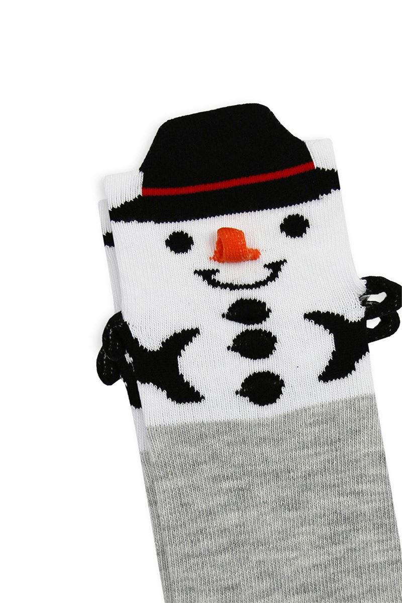 BROSS 3D SNOWMAN BOYS SOCKS ASORTY