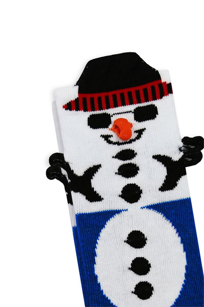BROSS 3D SNOWMAN BOYS SOCKS ASORTY