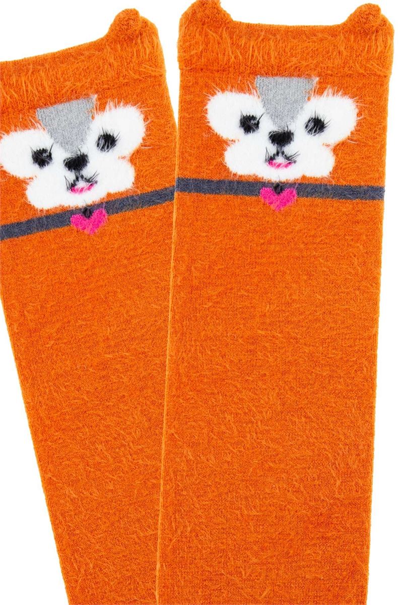 3D CAT, TEDDY BEAR PATTERNED WOMEN S SOCKS ASORTY