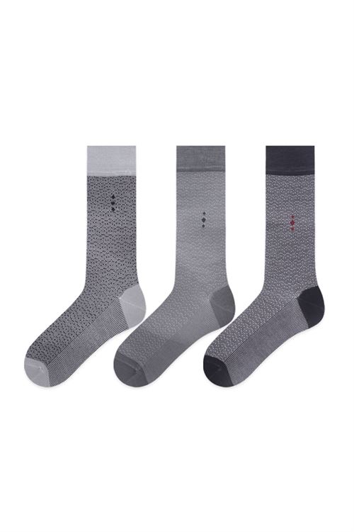 Bambo Jacquard Men S Socks 12
