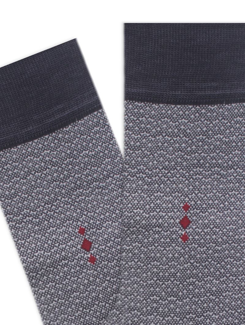 BAMBO JACQUARD MEN S SOCKS