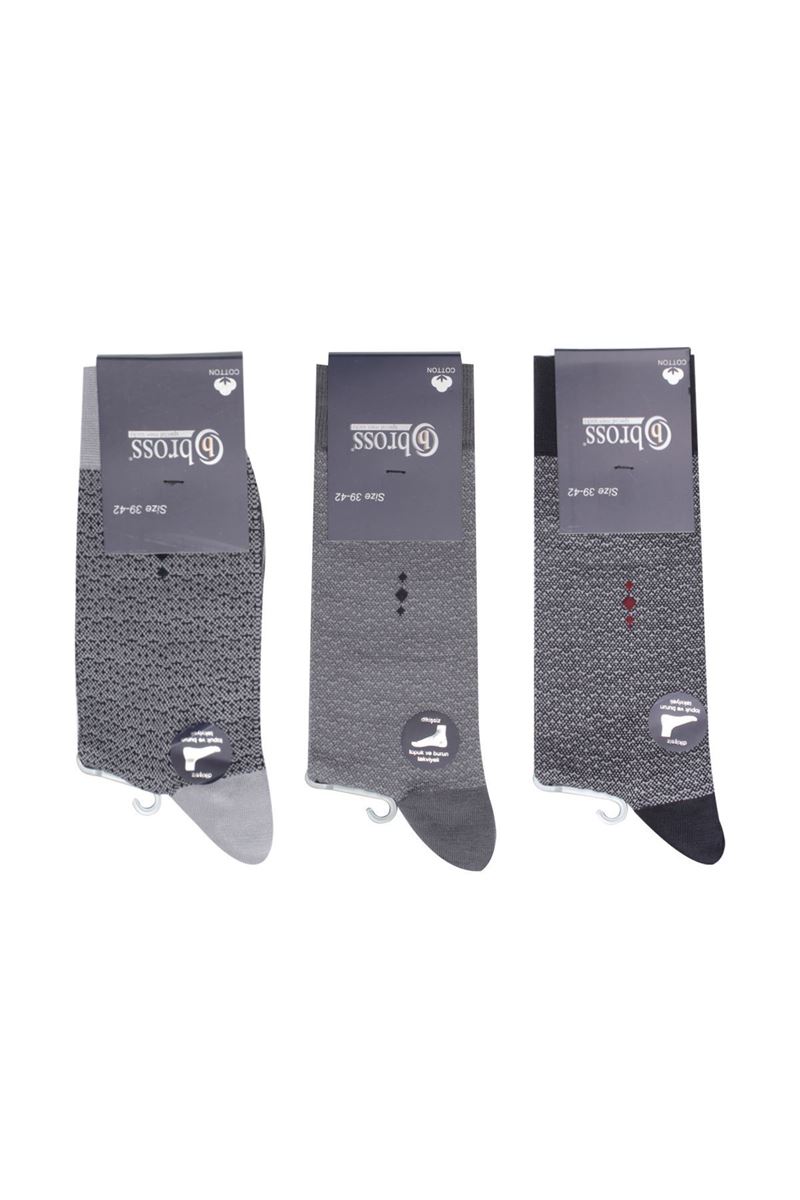 BAMBO JACQUARD MEN S SOCKS