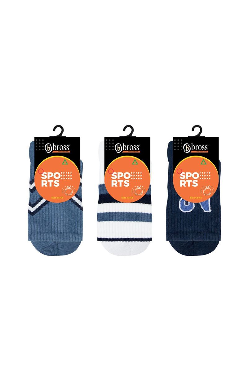 MAN SPORT MID-CALF SOCKS ASORTY