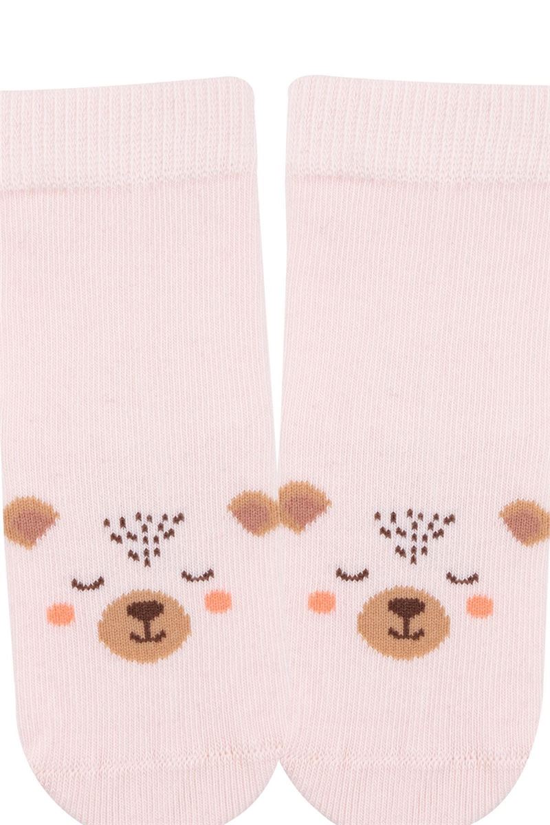 BROSS BABY ANIMAL PATTERNED CREW SOCKS ASORTY
