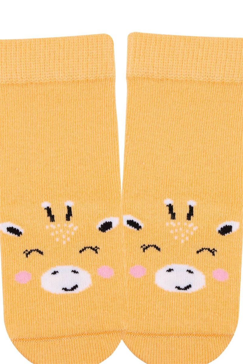 BROSS BABY ANIMAL PATTERNED CREW SOCKS ASORTY