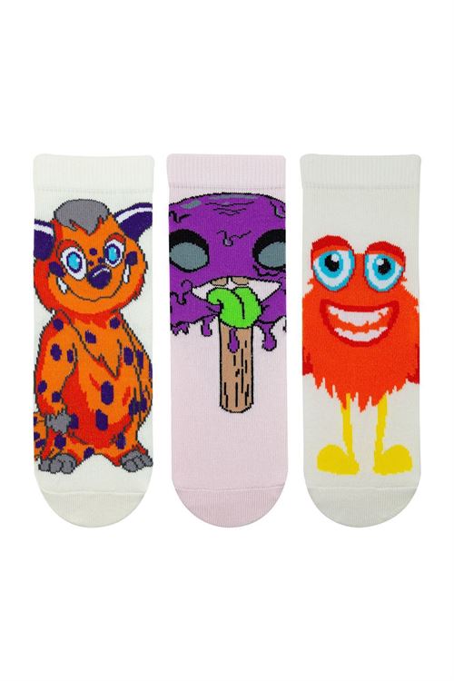 Big Monster Girl Ankle Socks 12