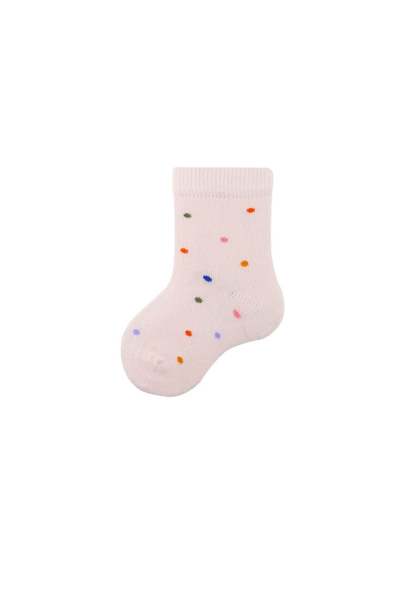 BABY GIRL ANKLE SOCKS FLOWER PATTERNED ASORTY