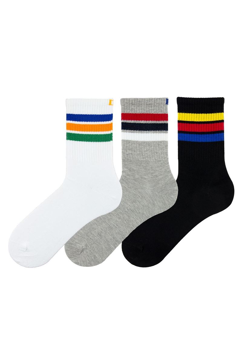 BROSS MAN ANKLE SOCKS COLORFUL ASORTY