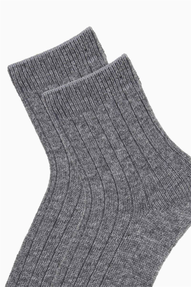 BROSS DERBY WOOL BOYS  SOCKS SMOKED