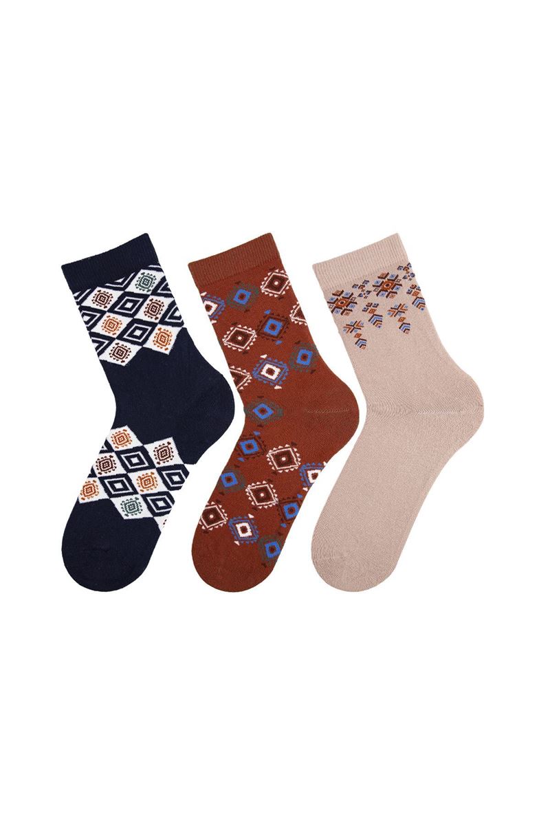 BROSS WOMEN CREW SOCKS ASORTY