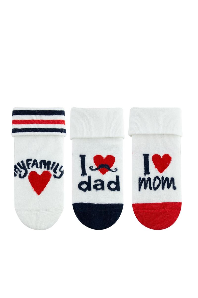 BROSS FAMILY BABY GIRLS’ TERRY SOCKS ASORTY