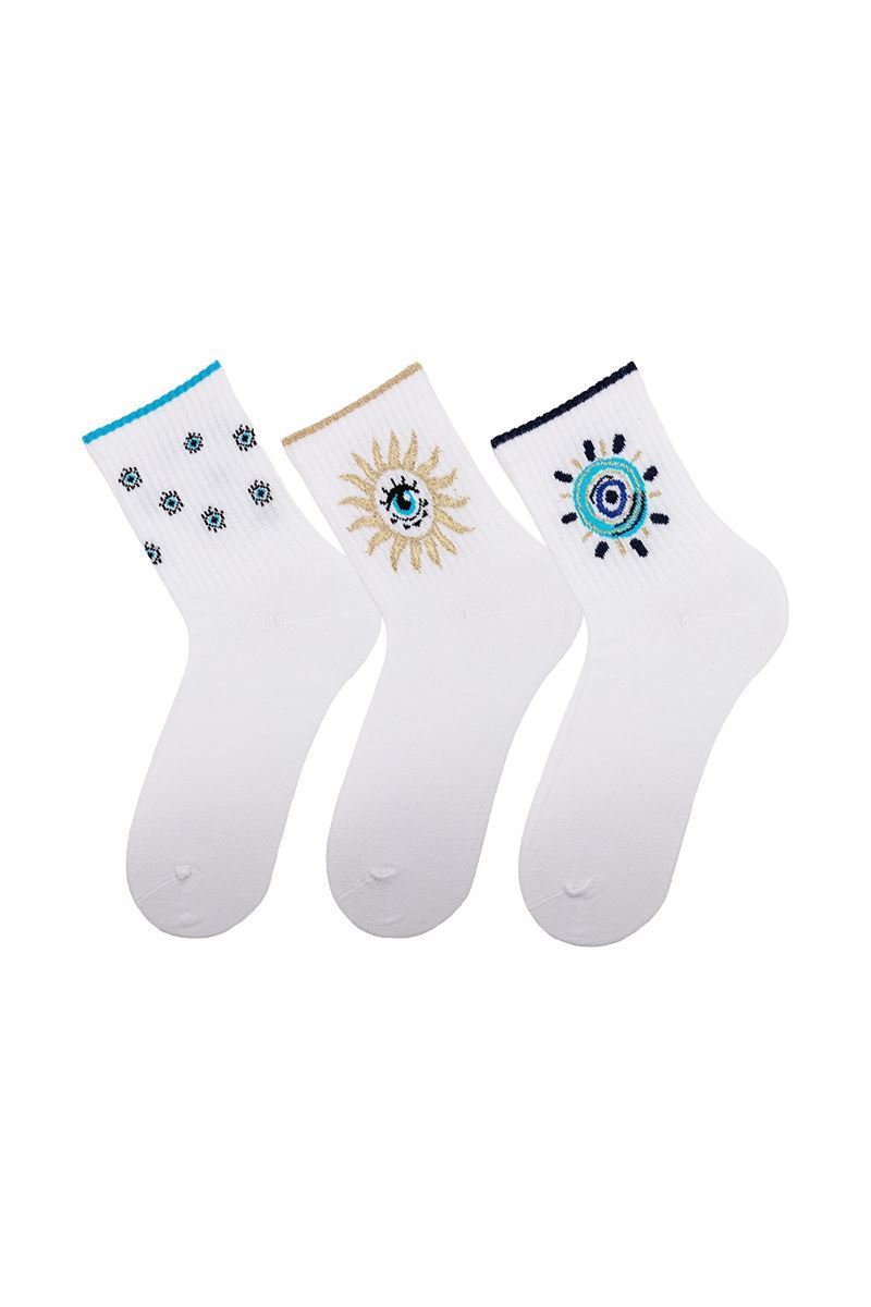 GÜneş,Göz Kadın Spor Soket 12