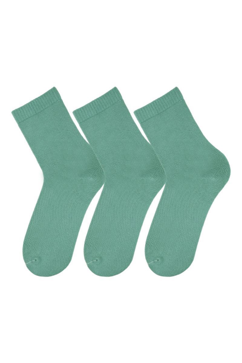 BROSS WOMEN TERRY CREW SOCKS 