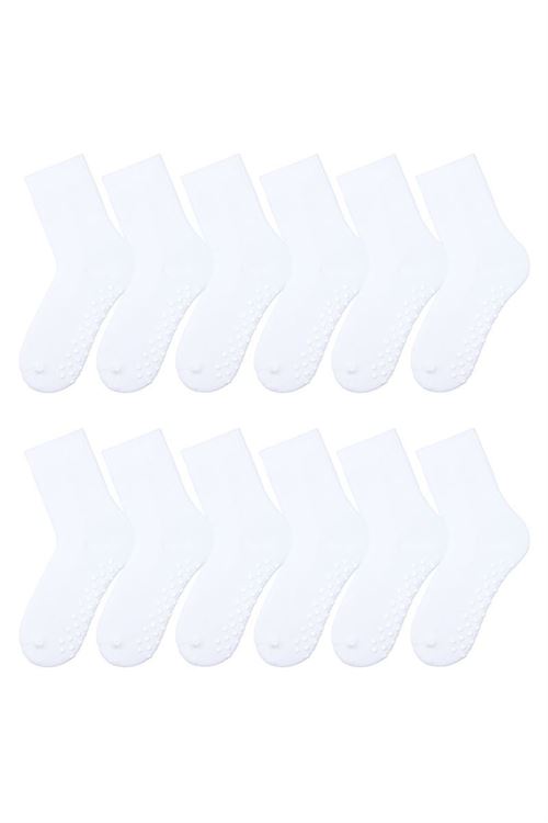 Kids Terry Crew Socks 12