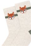 ANIMALS PATTERNED BOYS TERRY SOCKS