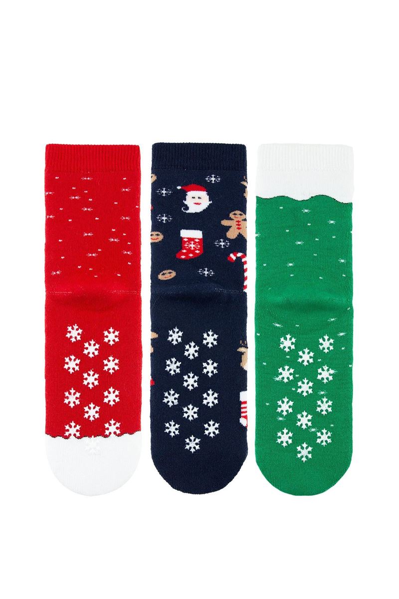 BROSS NEW YEAR GIFTS BOYS’ TERRY SOCKS ASORTY