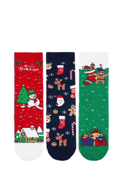 NEW YEAR GIFTS BOYS’ TERRY SOCKS 12