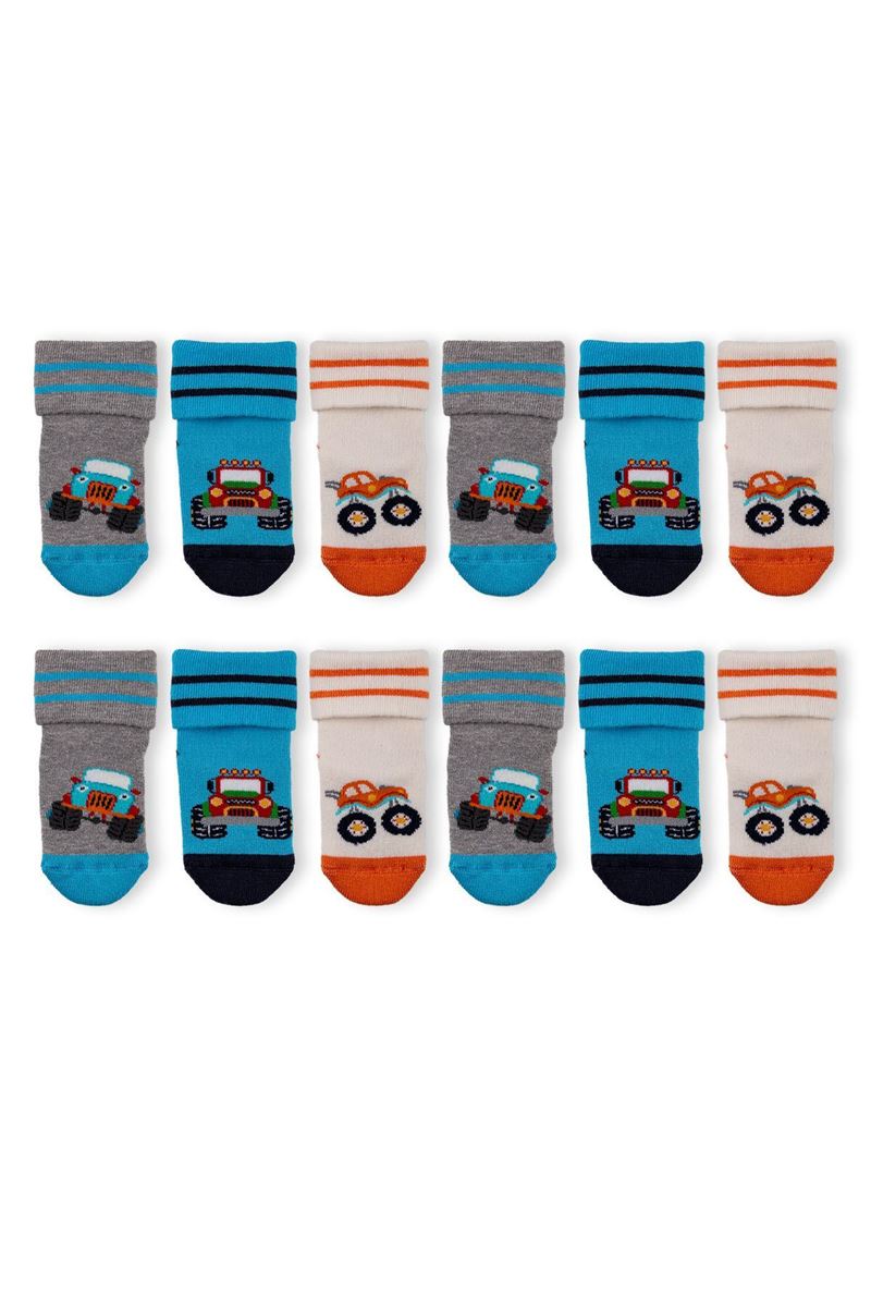 BROSS BABY TERRY CREW SOCKS ASORTY