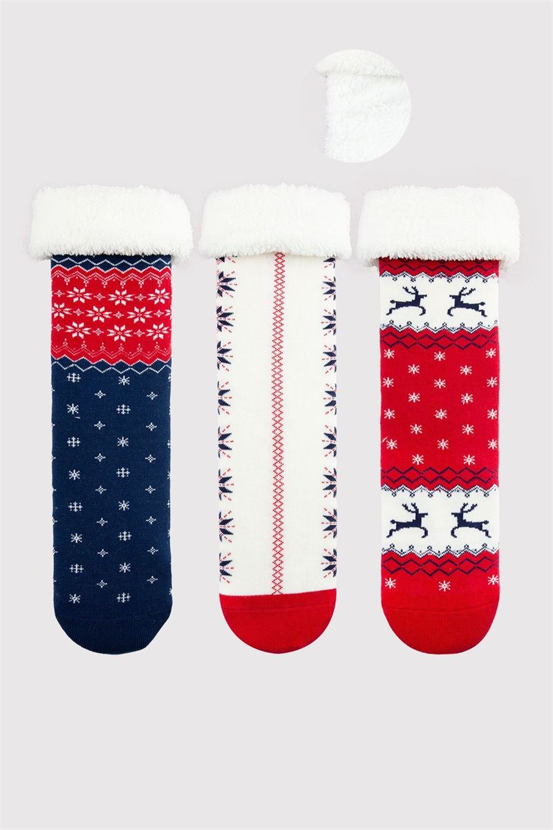 BROSS FURRY WOMEN SOCKET SOCKS ASORTY