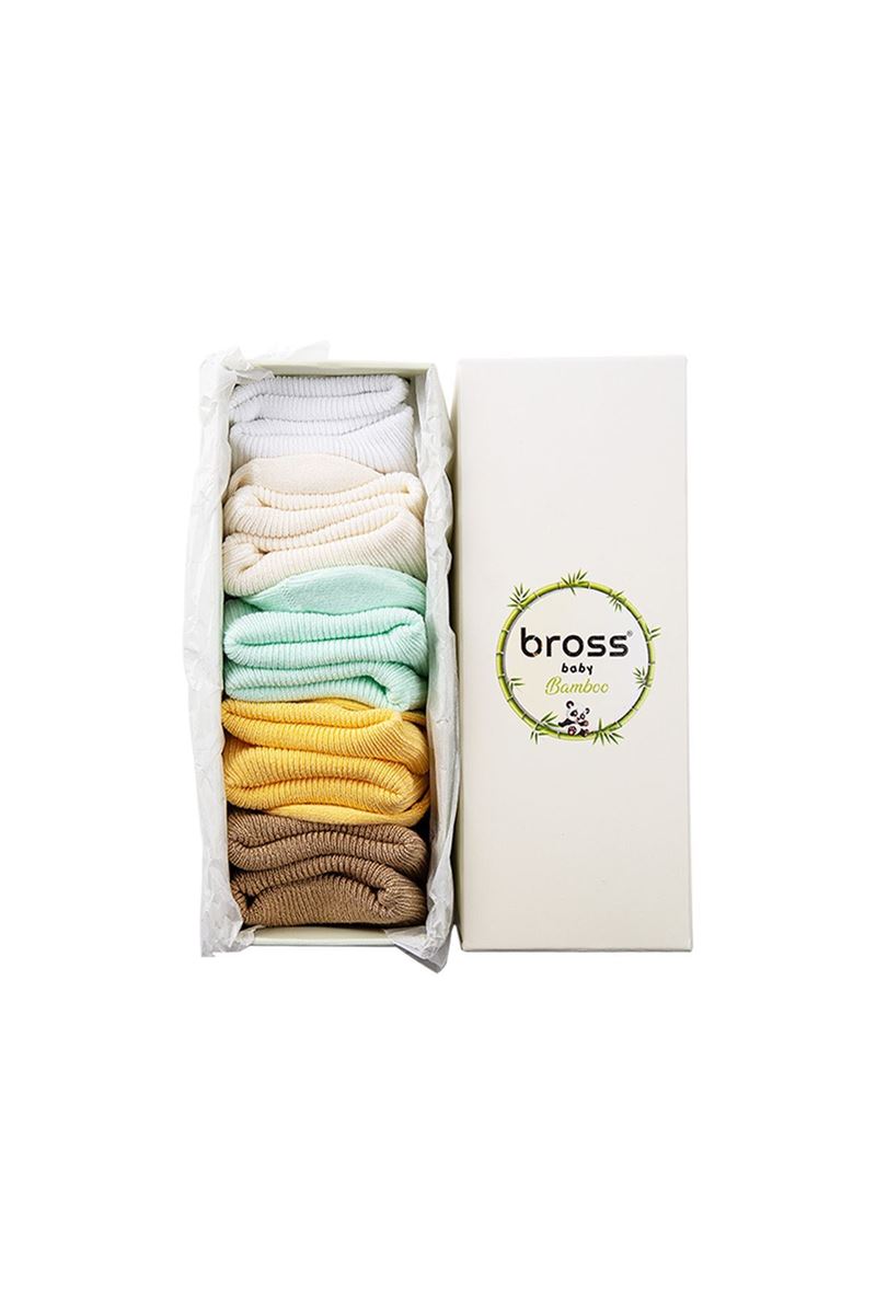 BABY BAMBOO SOCKS BOX ASORTY