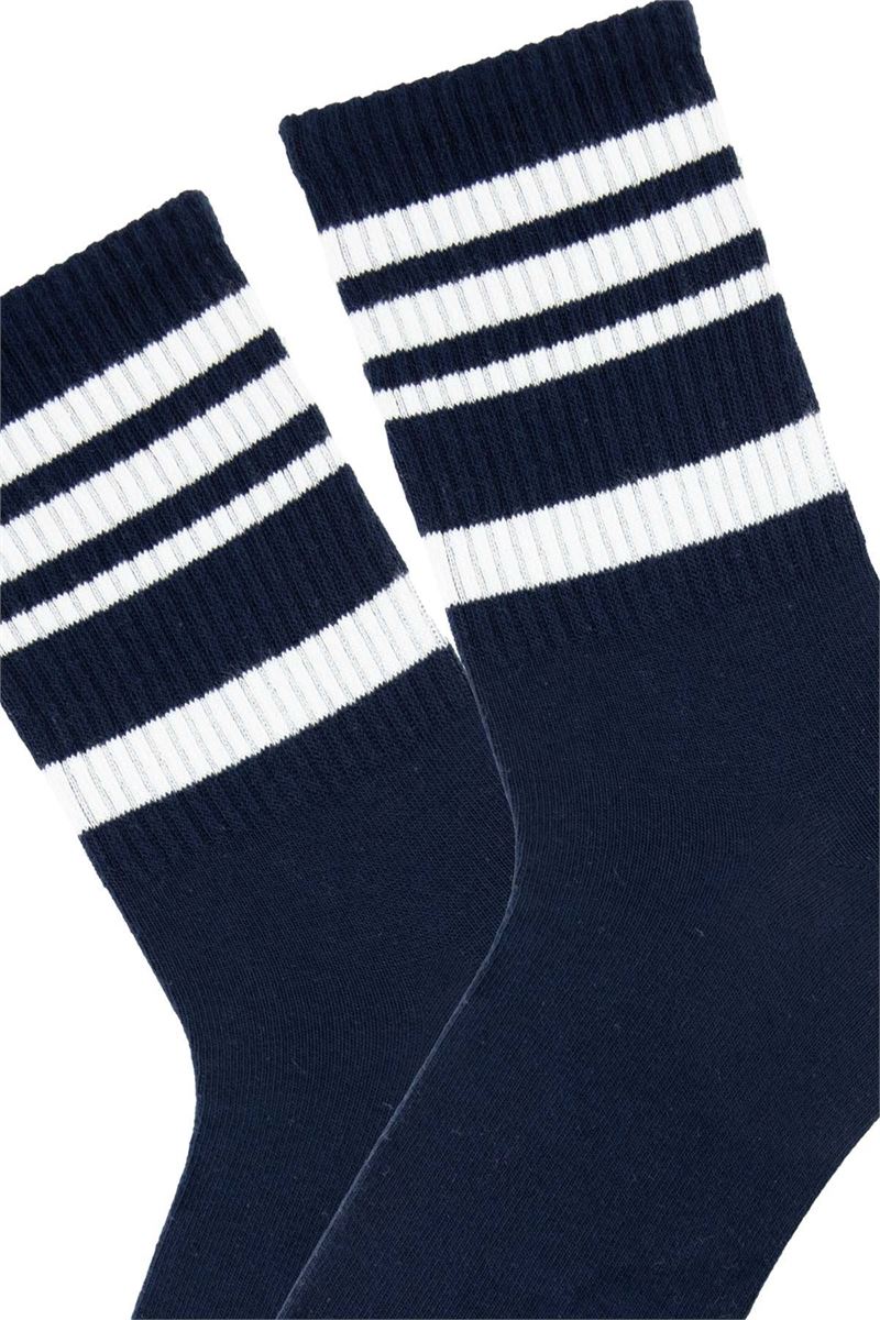 MAN MID-CALF SOCKS LINE ASORTY