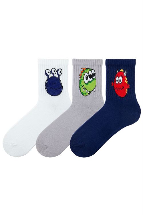Monster Spor Erkek Çocuk Kısakonç 12