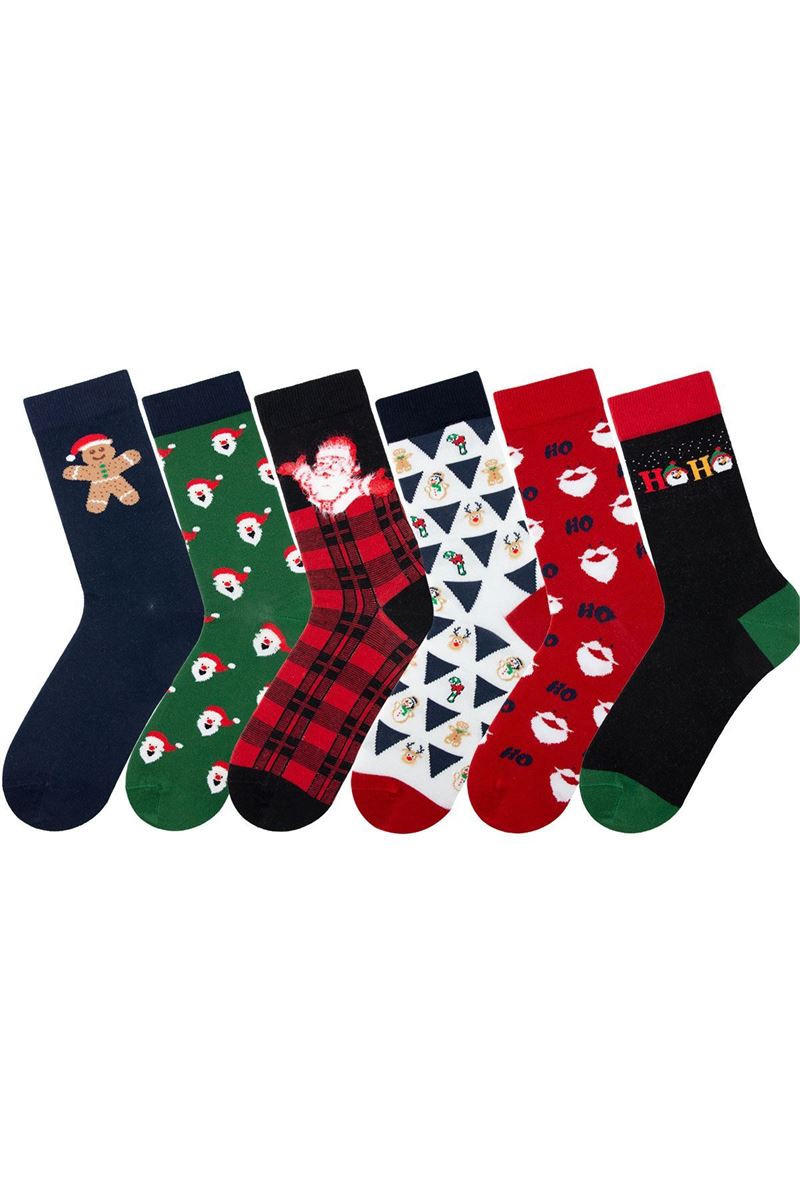 MEN NEW YEAR CHRISTMAS CREW SOCKS