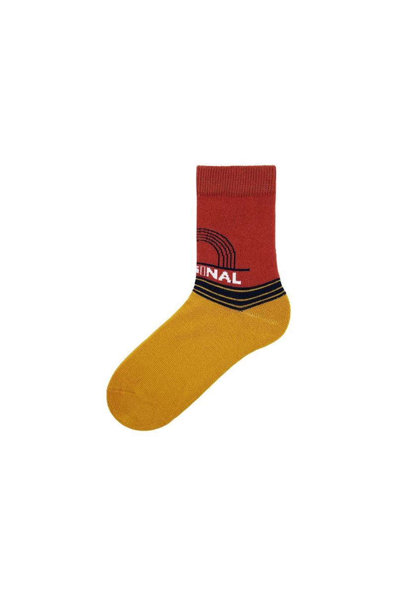 BROSS BOY ANKLE SOCKS NINE PATTERNED ASORTY