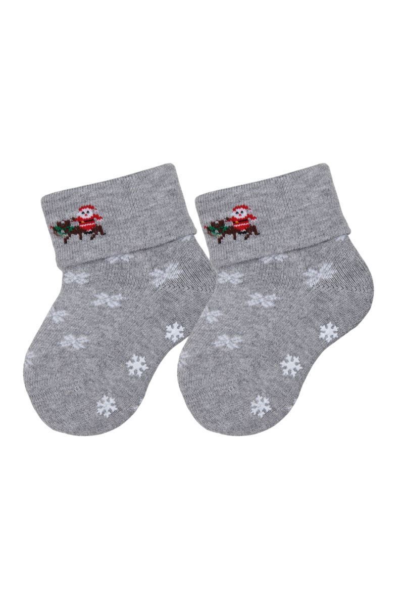 BROSS NOEL BABA HAVLU ERKEK BEBEK SOKET ASORTİ