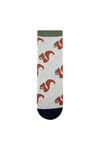 SQUIRREL PATTERN KIDS TERRY SOCKS