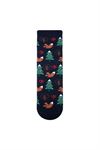 SQUIRREL PATTERN KIDS TERRY SOCKS