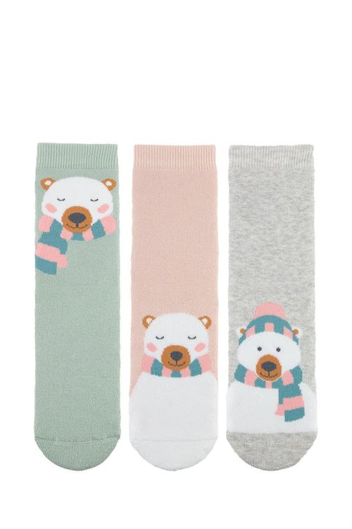 Pbear Havlu Kız Çocuk Soket 12
