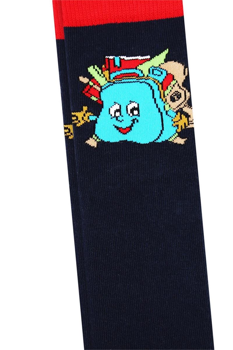 BROSS
 SCHOOL PATTERN BOY SOCKET SOCKS ASORTY