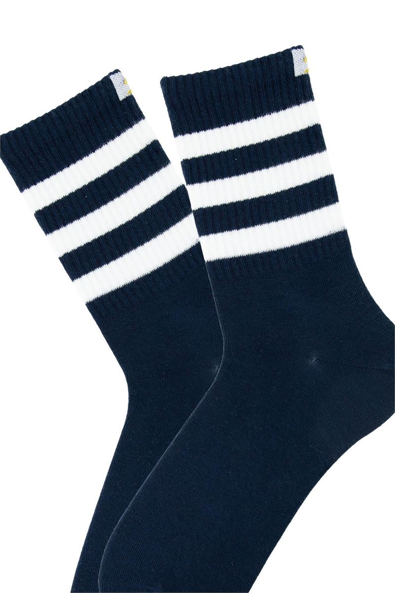 MAN MID-CALF SOCKS SPORT FLASH PATTERNED ASORTY