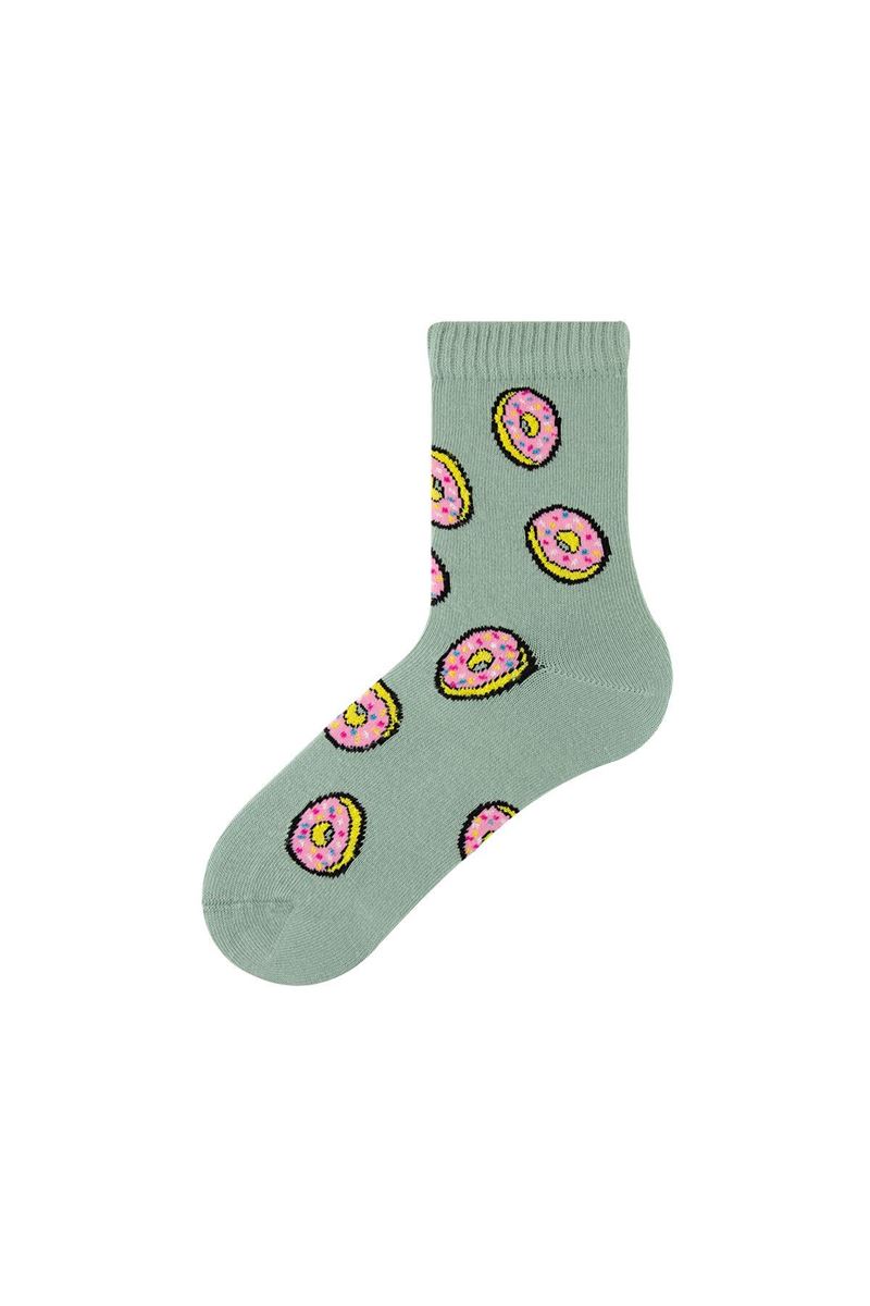 BROSS GIRL CREW SOCKS SUMMER PATTERNED ASORTY