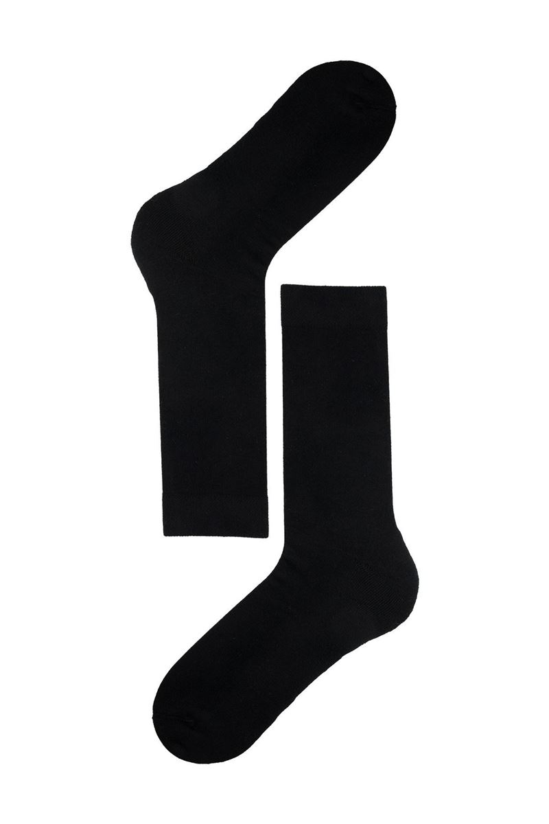 UNDER THE SOLE MEN CREW SOCKS BLACK