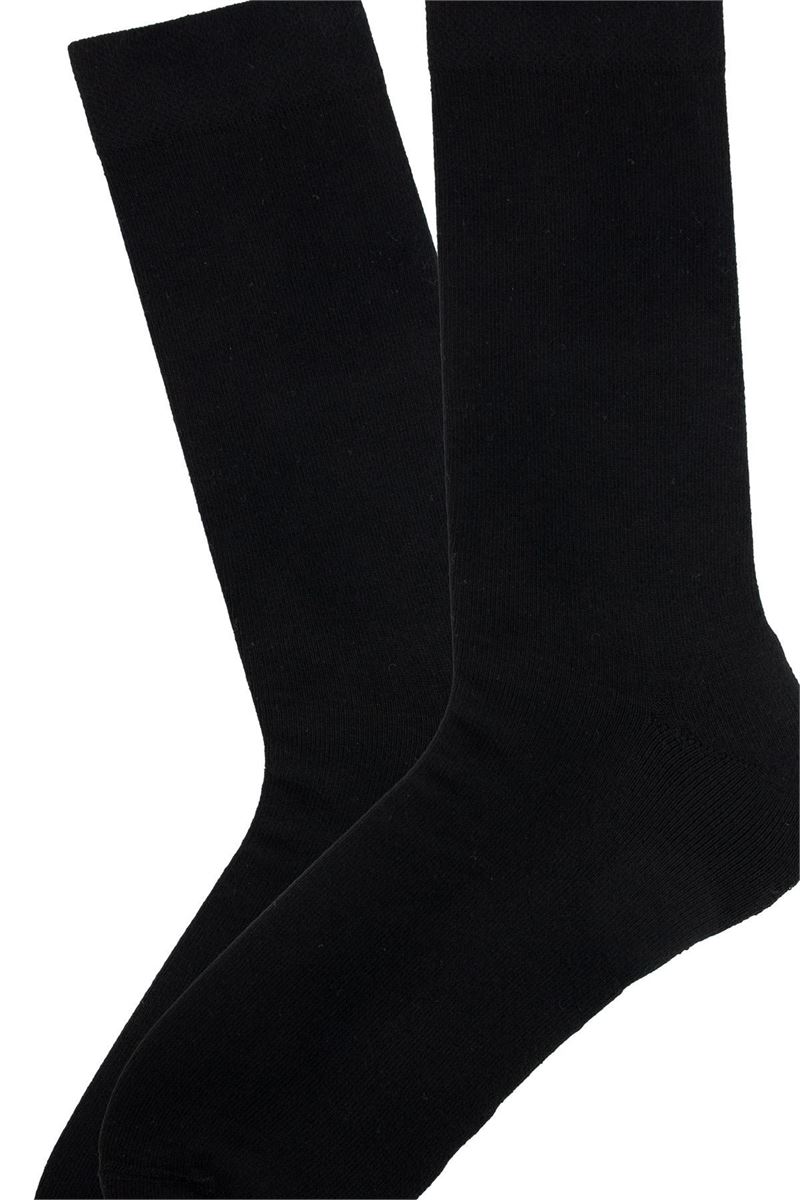 UNDER THE SOLE MEN CREW SOCKS BLACK