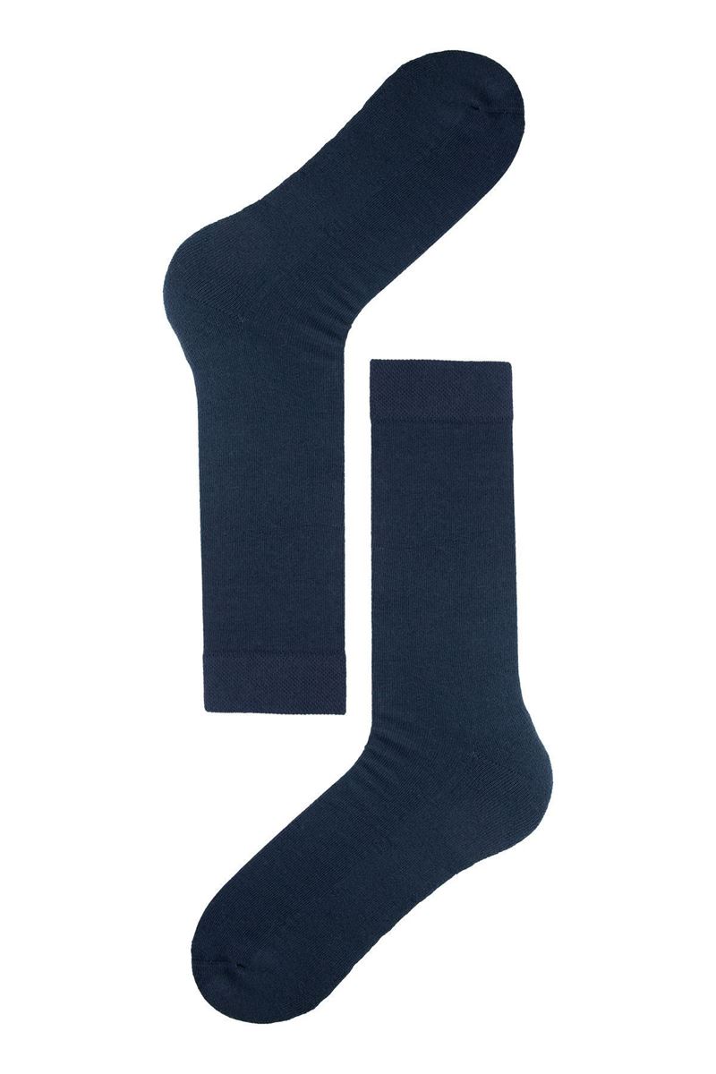 UNDER THE SOLE MEN CREW SOCKS NAVY BLUE