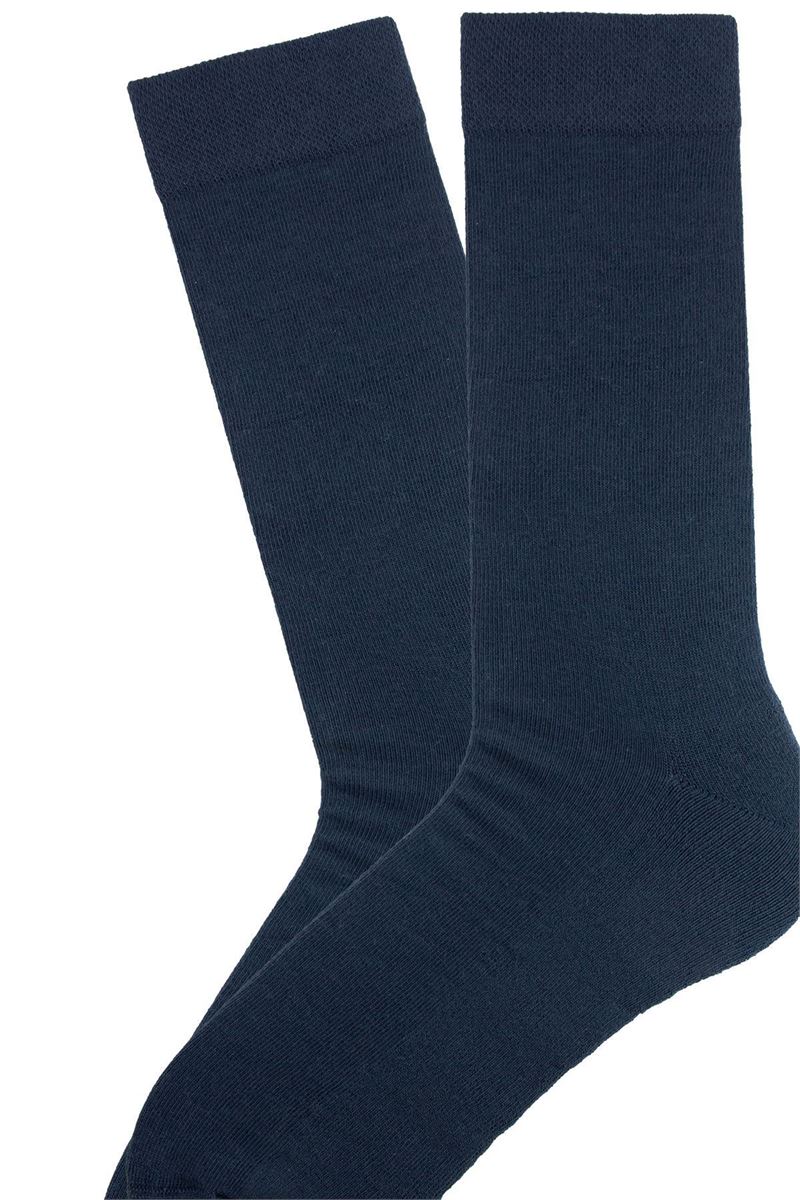 UNDER THE SOLE MEN CREW SOCKS NAVY BLUE