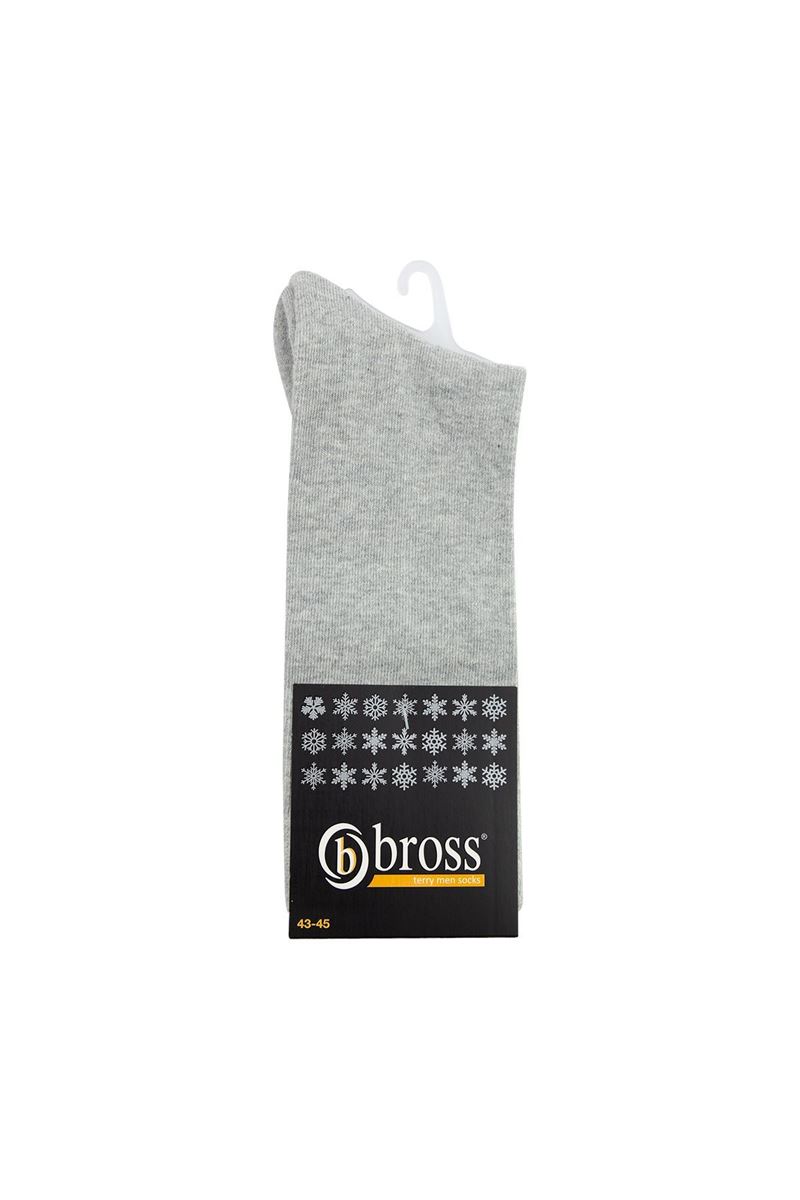 UNDER THE SOLE MEN CREW SOCKS GREY