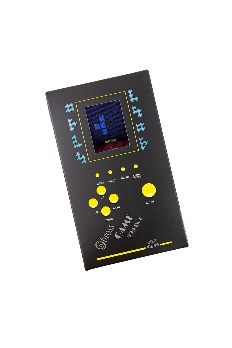 BROSS MAN SOCKS VAITER TETRIS THEME (MODEL-4) ASORTY