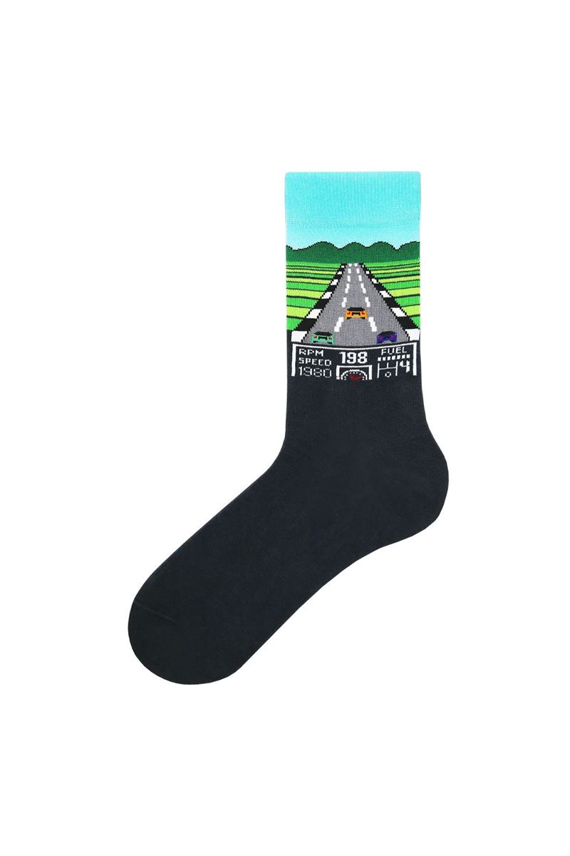 MAN SOCKS VAITER TETRIS THEME (MODEL-4) ASORTY