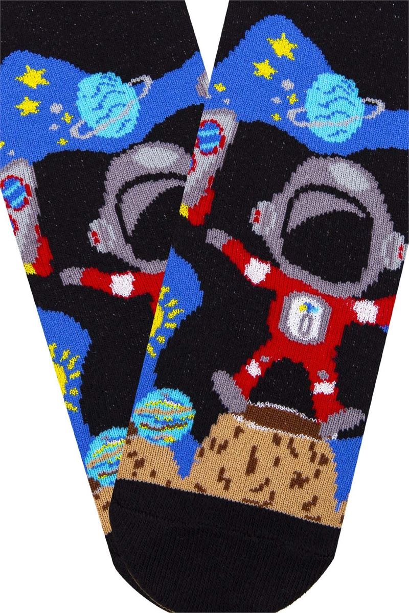 BROSS KIDS CREW SOCKS BLACK