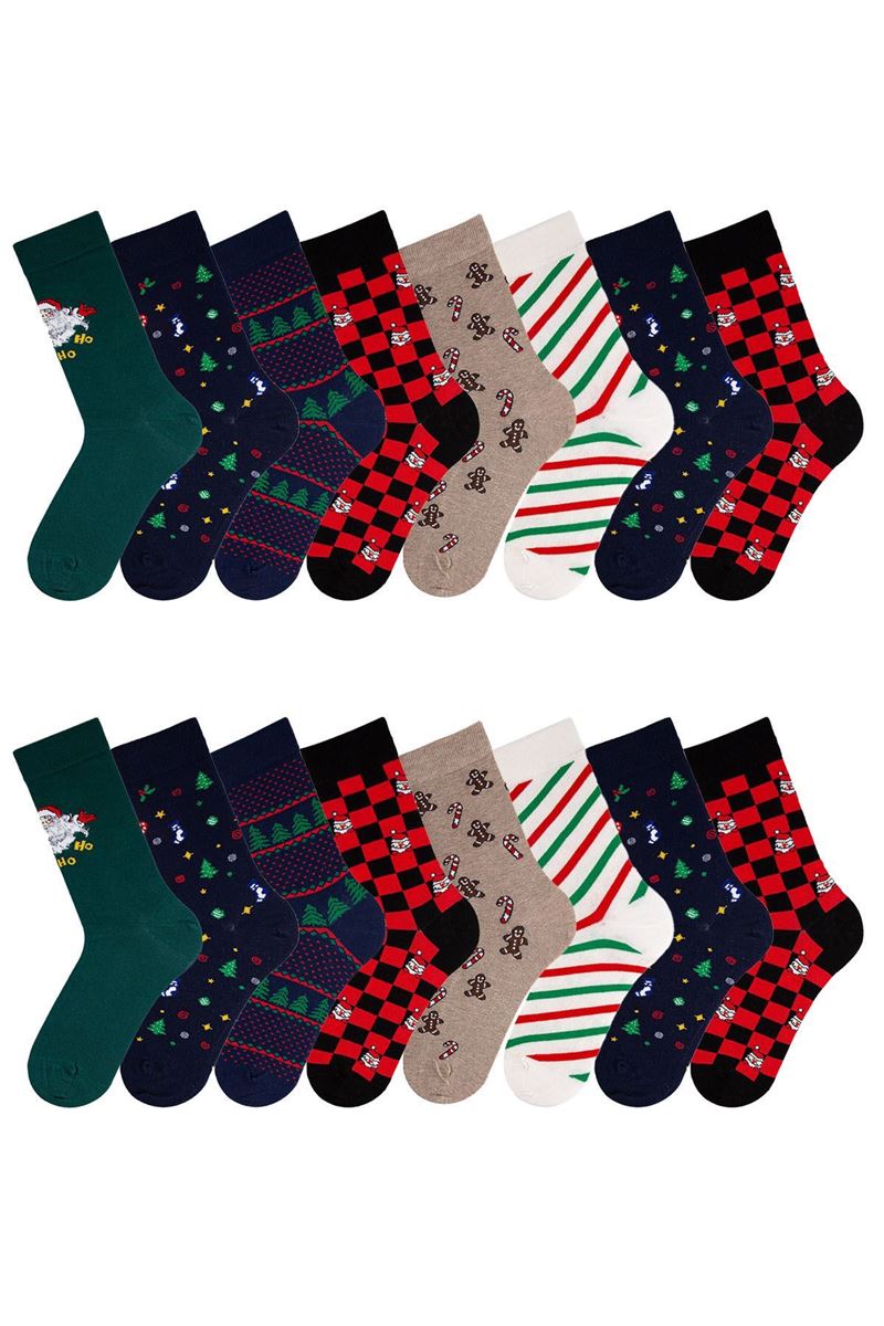 BROSS MEN NEW YEAR CREW SOCKS ASORTY