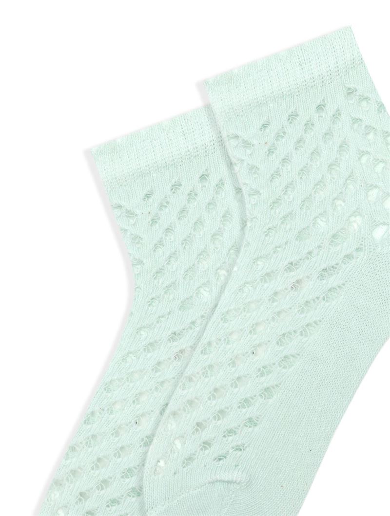 LARGE NET PATTERNED BABY SOCKS ASORTY