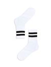 RINGED PATTERNED TEENAGE SOCKS