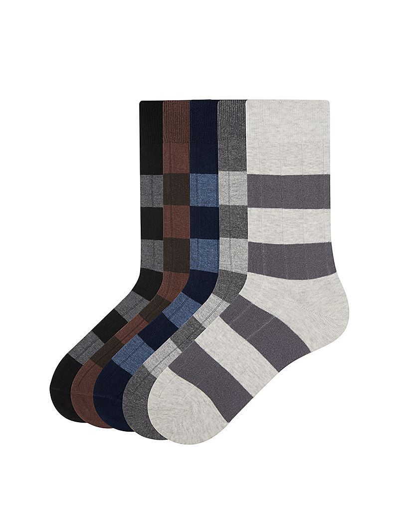 BROSS RINGED DERBY MEN S SOCKS ASORTY