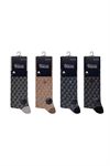 SEAHORSE PATTERNED JACQUARD MEN SOCKS